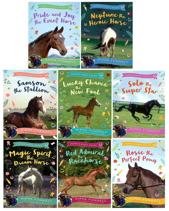 Pippa's Pony Tales Series By Pippa Funnell: 8 Books Collection Set - Ages 7+ - Paperback 7-9 Bloomsbury Publishing