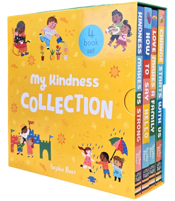 My Kindness Collection by Sophie Beer 4 Books Box Set - Ages 1-5 - Board Book 0-5 Little Tiger Press Group