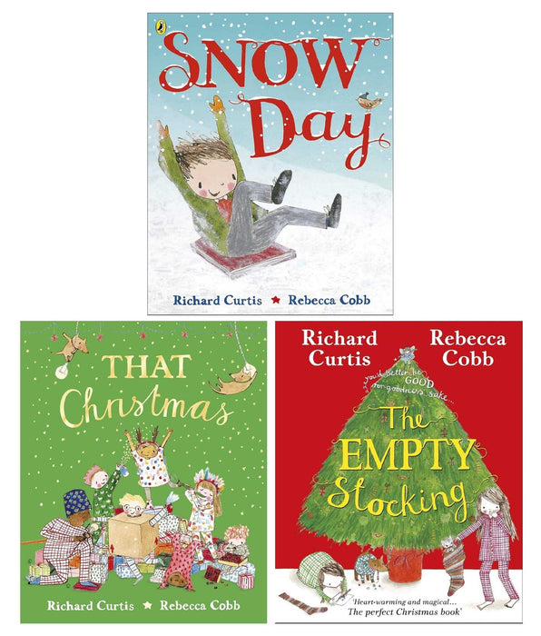 The Christmas Collection: That Christmas, Snow Day & The Empty Stocking: By Richard Curtis 3 Books Set - Ages 3-7 - Paperback 0-5 Penguin