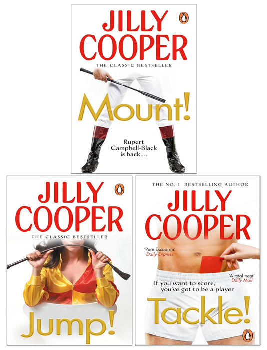 Rutshire Chronicles Series (Book 9-11) By Jilly Cooper: 4 Books Collection Set - Fiction - Paperback