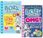 Dork Diaries OMG All About Me Diary! & 3 ½ How to Dork Your Diary: by Rachel Renee Russell 2 Books Collection Set - Ages 9+ - Paperback 9-14 Simon & Schuster