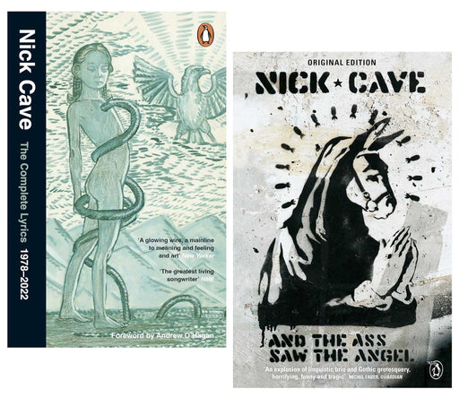 And the Ass Saw the Angel & The Complete Lyrics: By Nick Cave 2 Books Collection Set - Fiction - Paperback Fiction Penguin