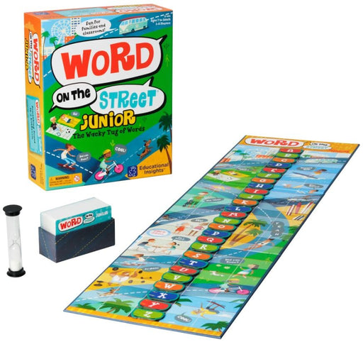 Word on the Street® Junior: The Wacky Tug Of Words Game By Educational Insights - Ages 7+ 7-9 Educational Insights