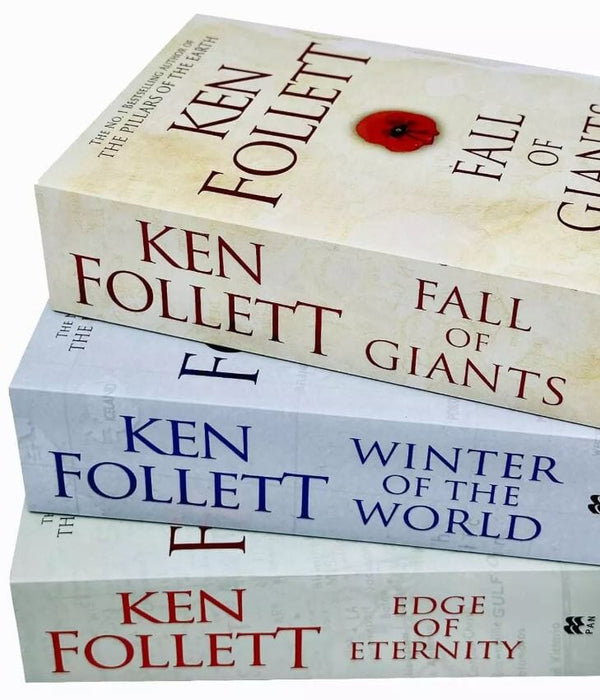 Century Trilogy by Ken Follett 3 Books Collection Set - Fiction - Paperback Fiction Pan Macmillan