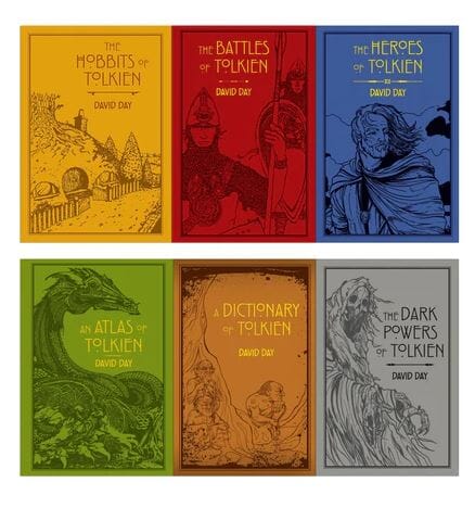 The World of Tolkien by David Day Complete 6 Books Box Set - Fiction - Paperback Non-Fiction Hachette