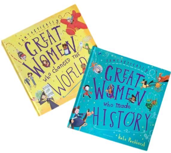 Fantastically Great Women By Kate Pankhurst 2 Picture Books Collection Box Set - Ages 7-9 - Hardback 7-9 Bloomsbury Publishing PLC