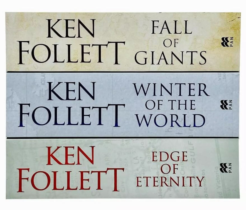 Century Trilogy by Ken Follett 3 Books Collection Set - Fiction - Paperback Fiction Pan Macmillan