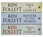 Century Trilogy by Ken Follett 3 Books Collection Set - Fiction - Paperback Fiction Pan Macmillan