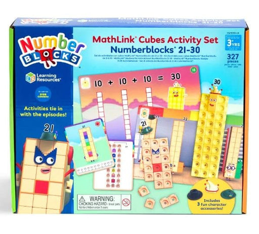 MathLink Cubes Numberblocks 21-30 Activity Set by Learning Resources - Ages 3+ 0-5 Learning Resources