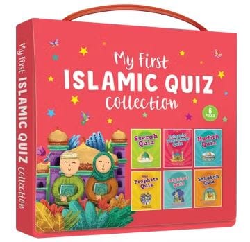 My First Islamic Quiz Collection By Saniyasnain Khan 6 Packs Box Set - Ages 5+ 5-7 Good Word Books