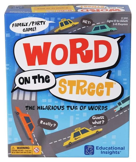 Word on the Street®: The Hilarious Tug Of Words Game By Educational Insights - Ages 10+ 9-14 Educational Insights