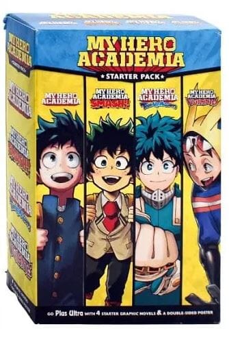 My Hero Academia Series by Kohei Horikoshi: 4 Books Collection Set - Ages 14-17 - Paperback Graphic Novels Viz Media, Subs. of Shogakukan Inc