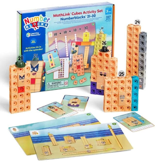 MathLink Cubes Numberblocks 21-30 Activity Set by Learning Resources - Ages 3+ 0-5 Learning Resources