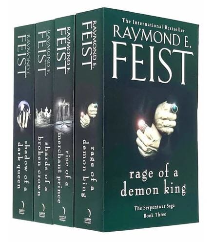 Riftwar Cycle: The Serpentwar Saga Series By Raymond E. Feist 4 Books Collection Set - Fiction - Paperback Fiction HarperCollins Publishers