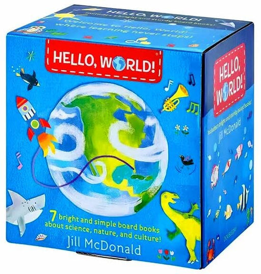 Hello, World! Science, Nature & Culture By Jill Mcdonald: 7 Books Collection Box Set - Ages 1-3 - Board Book 0-5 Penguin