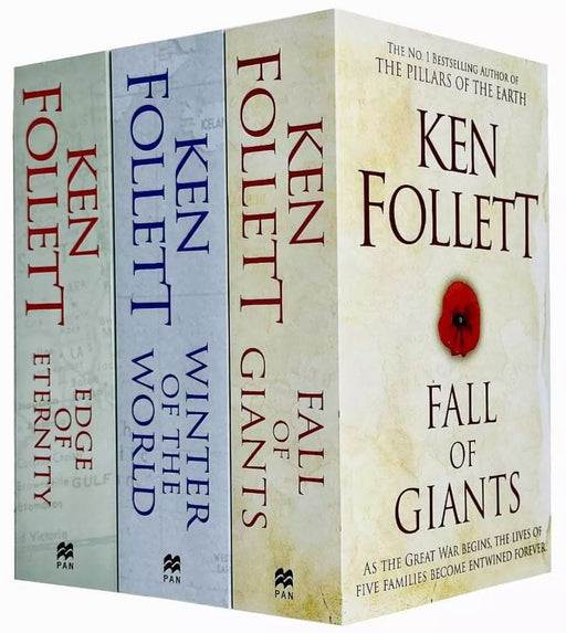 Century Trilogy by Ken Follett 3 Books Collection Set - Fiction - Paperback Fiction Pan Macmillan