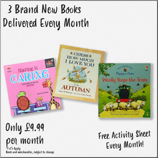 Early Reading Subscription Box (Ages 3–5) 5-7 Books2Door