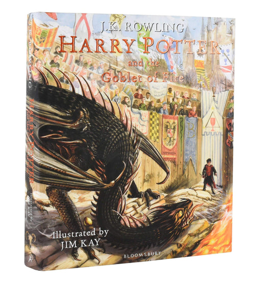 Harry Potter and the Goblet of Fire by J.K. Rowling Illustrated by Jim Kay - Age 9+ - Hardcover 9-14 Bloomsbury Publishing PLC