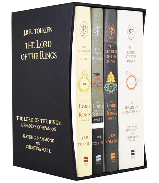 The Lord of the Rings & A Reader's Companion by J. R. R. Tolkien: 4 Books Collection Box Set - Fiction - Hardback Fiction HarperCollins Publishers