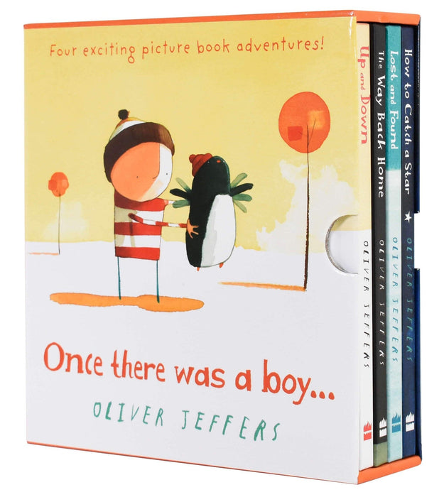 Once There Was a Boy by Oliver Jeffers 4 Mini Picture Books Box Set - Age 0-5 - Hardcover 0-5 HarperCollins Publishers