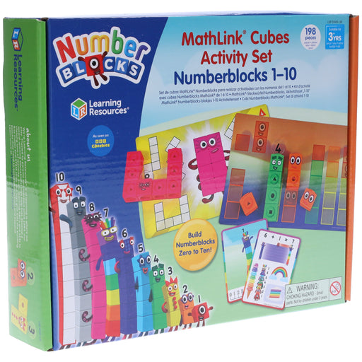 MathLink Cubes Numberblocks 1-10 Activity Set by Learning Resources - Ages 3+ 0-5 Learning Resources