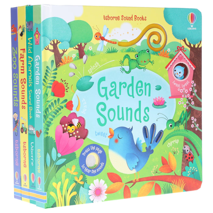 Usborne Sound Books By Sam Taplin 4 Books Collection Set (Series 2) - Ages 0-5 - Board Book 0-5 Usborne Publishing Ltd