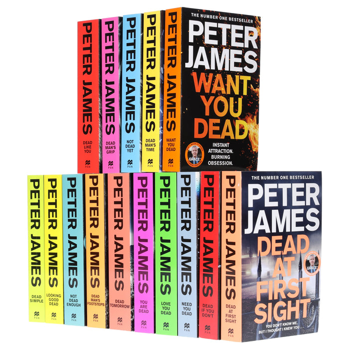 Roy Grace Series By Peter James (Book 1-15) Collection 15 Books Set - Fiction - Paperback Fiction Pan Macmillan