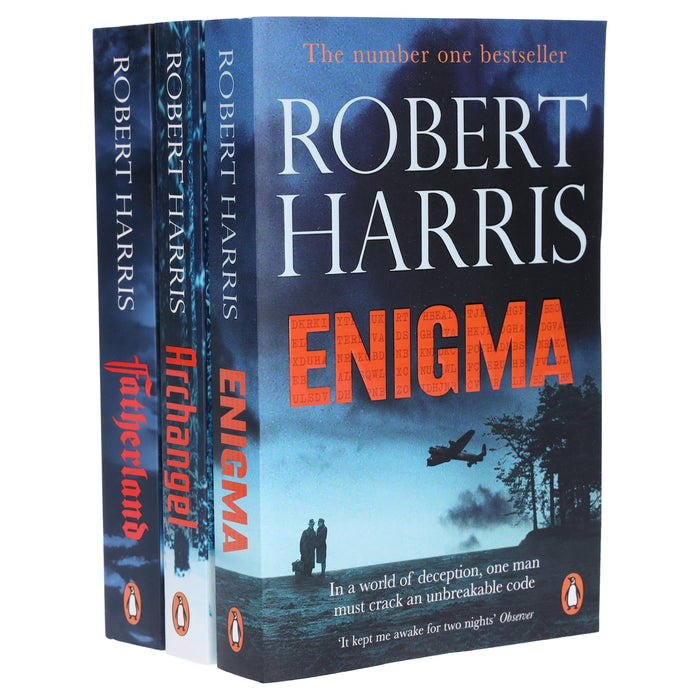 Robert Harris Collection (Archangel, Enigma & Fatherland) 3 Books Set - Fiction - Paperback Fiction Penguin