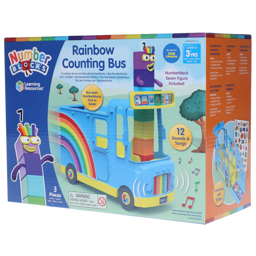 Numberblocks Rainbow Counting Bus - Age 3+ 0-5 Learning Resources