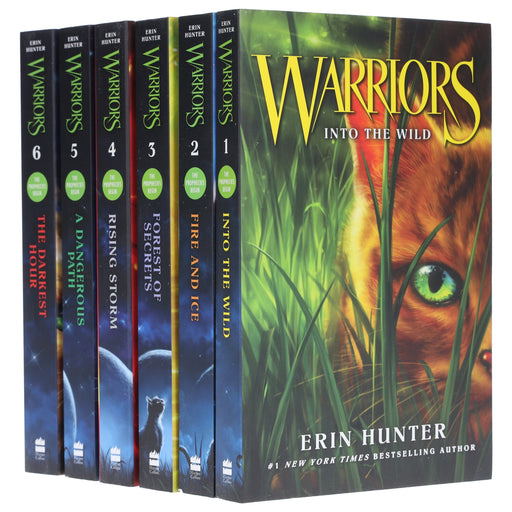 Warrior Cats: Series 1 The Prophecy Begins by Erin Hunter 6 Books Collection Set - Ages 8-12 - Paperback 9-14 HarperCollins Publishers