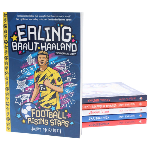 Football Rising Stars By Harry Meredith 6 Books Collection Set - Ages 7-9 - Paperback 7-9 Sweet Cherry Publishing