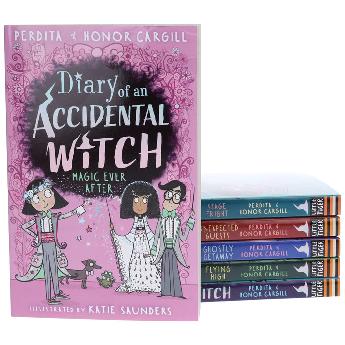 Diary of an Accidental Witch Series By Honor and Perdita Cargill 6 Books Collection Set - Ages 8-10 - Paperback 9-14 Penguin