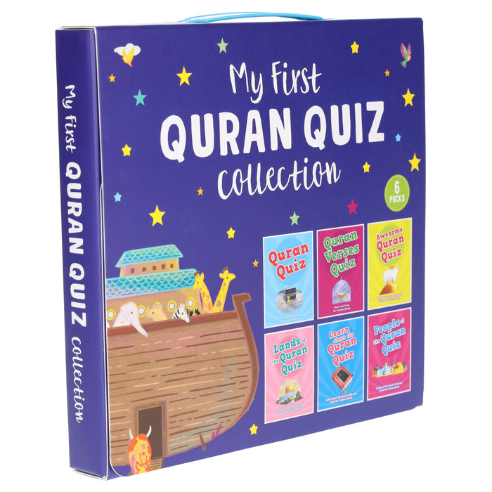 My First Quran Quiz Collection By Saniyasnain Khan 6 Packs Box Set - Ages 5+ 5-7 Good Word Books