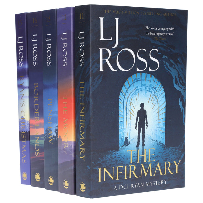 The DCI Ryan Mysteries (Vol. 11-15) By LJ Ross 5 Books Collection Set - Fiction - Paperback Fiction Dark Skies Publishing