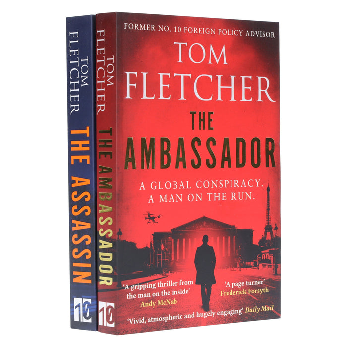 The Diplomat Thrillers Series By Tom Fletcher: 2 books Collection Set - Fiction - Paperback Fiction Canelo