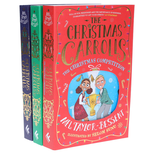 The Christmas Carrolls Series By Mel Taylor-Bessent 3 Books Collection Set - Ages 8-12 - Paperback 9-14 HarperCollins Publishers