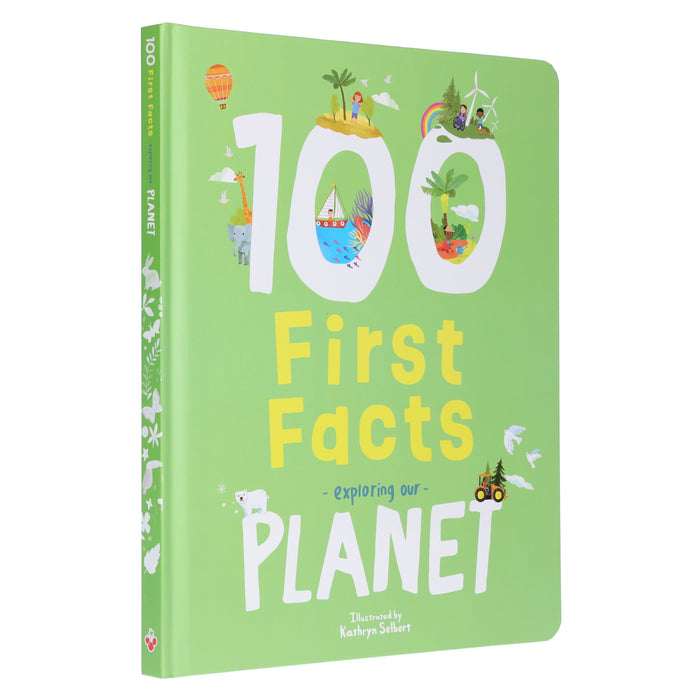 100 First Facts: Exploring our Planet Picture Book By Sweet Cherry Publishing - Ages 5-7 - Board Book 5-7 Sweet Cherry Publishing