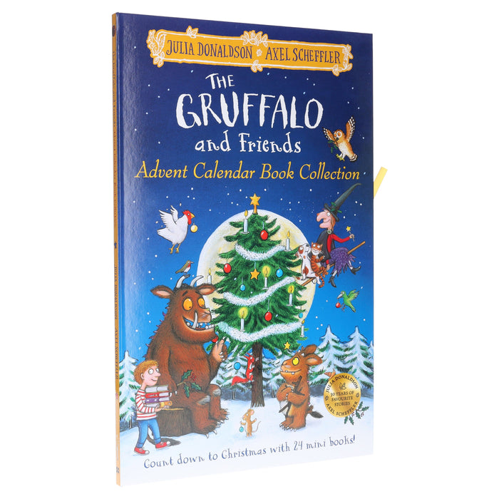 The Gruffalo and Friends Advent Calendar By Julia Donaldson Christmas Countdown With 24 Story and Activity Books - Ages 3-7 - Paperback 5-7 Macmillan