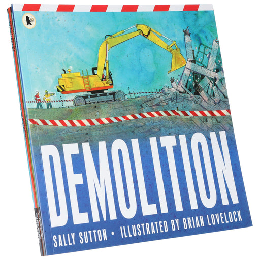 The construction crew Series By Sally Sutton 5 Picture Books Collection Set - Ages 2-6 - Paperback 0-5 Walker Books Ltd