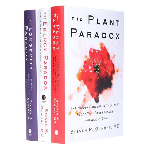 Paradox Collection (Plant, Energy & Longevity) 3 Books Set By Dr. Steven R Gundry, MD - Non Fiction - Hardback Non-Fiction HarperCollins Publishers