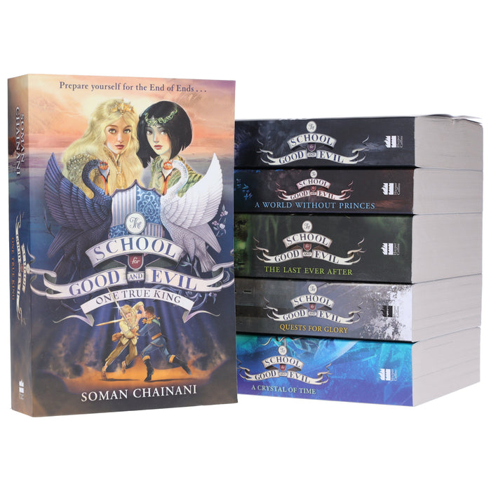 The School for Good and Evil Complete Collection by Soman Chainani 6 Books Set - Ages 8-12 - Paperback 9-14 HarperCollins Publishers