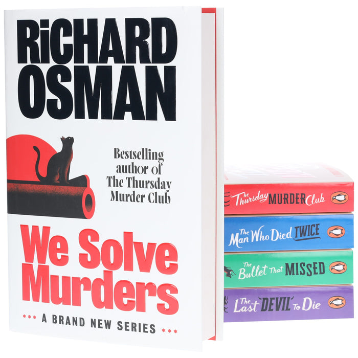 Thursday Murder Club Mysteries & We Solve Murders Series By Richard Osman: 5 Books Collection Set - Fiction - Paperback/Hardback Fiction Penguin