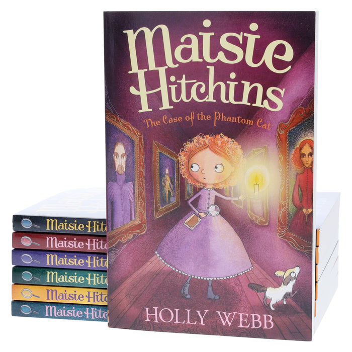 Maisie Hitchins Series 7 Books Collection Set By Holly Webb - Ages 7-12 - Paperback 7-9 Stripes (Little Tiger Press Group)