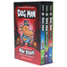 Dog Man: Book 1-3 Graphic Novels by Dav Pilkey 3 Books Collection Box Set - Ages 6-12 - Hardback Graphic Novels Scholastic