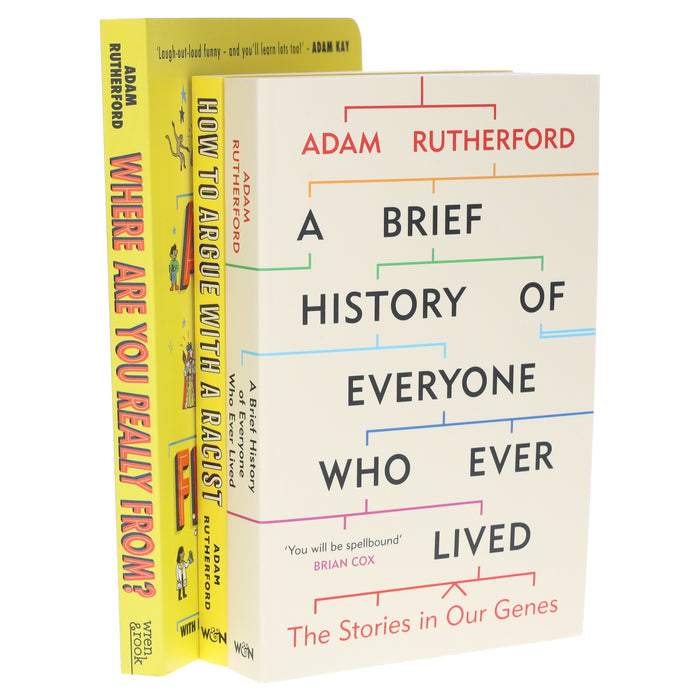 Adam Rutherford 3 Books Collection Set - Non Fiction - Paperback