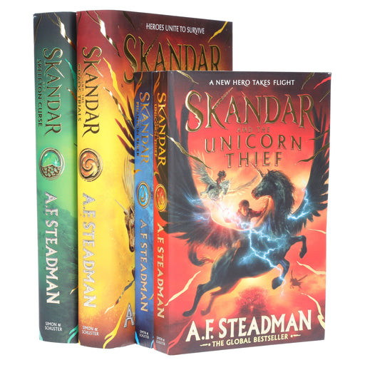 Skandar Series By A.F. Steadman 4 Books Collection Set - Ages 9-12 - Paperback/Hardback 9-14 Simon & Schuster