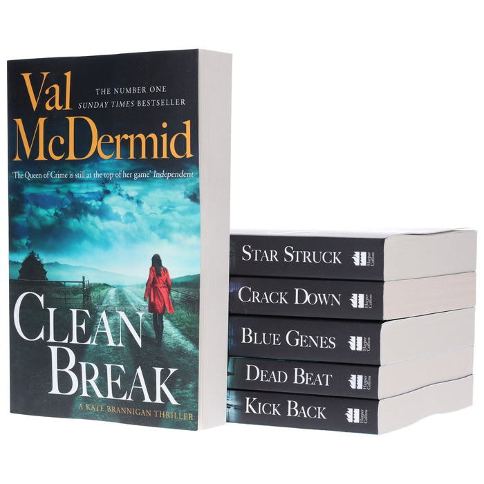 PI Kate Brannigan Series By Val McDermid 6 Books Collection Set - Fiction - Paperback Fiction HarperCollins Publishers