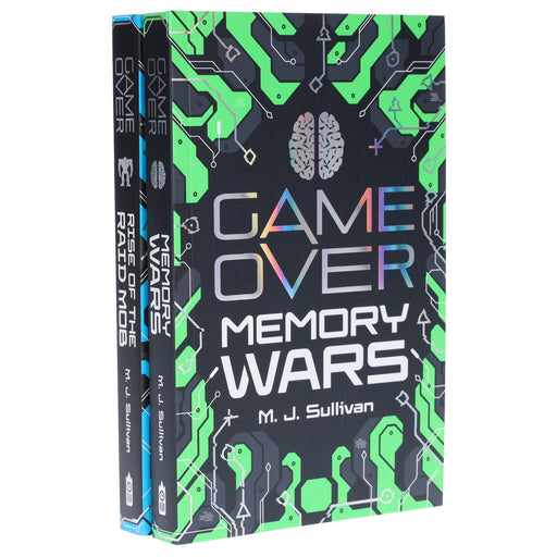 Game Over Series By M. J. Sullivan: (Rise of the Raid Mob & Memory Wars) 2 Books Collection Set - Fiction - Paperback Fiction Sweet Cherry Publishing