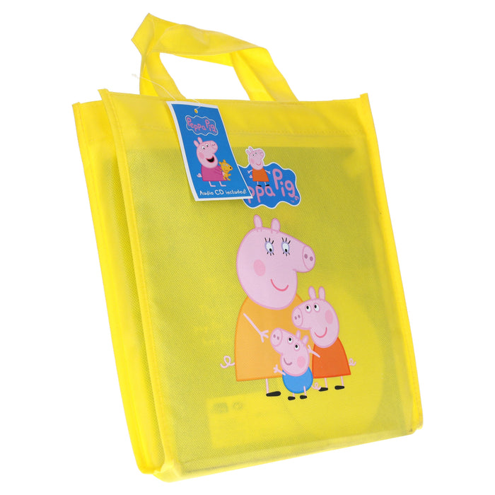 Peppa Pig Collection 10 Books Set in a Yellow Bag with an Audio CD - Ages 0-5 - Paperback 0-5 Penguin Random House