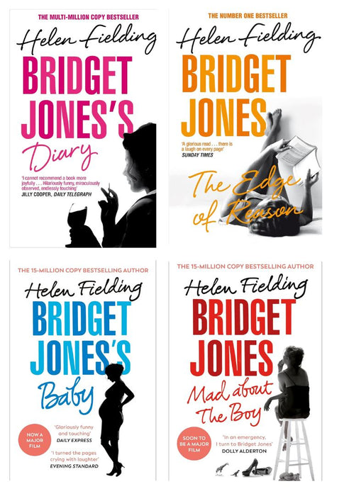 Bridget Jones Series By Helen Fielding Complete 4 Books Collection Set - Fiction - Paperback Fiction Penguin